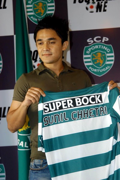 Indiano Sunil Chhetri reforça leões - Sporting - Jornal Record