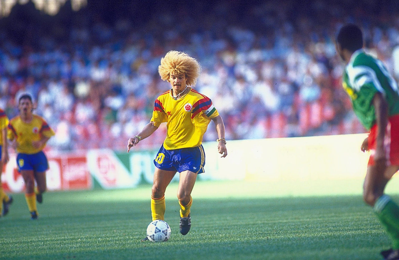 1990 Colombia Home Jersey